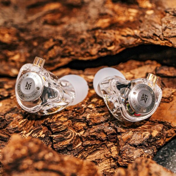 Kz EDX Pro X IEM in-Ear Monitor Wired Earphones Transparent (No Mic) - Image 2