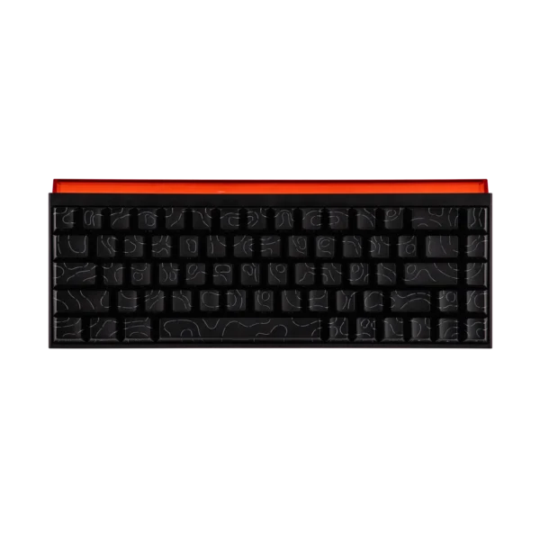 AJAZZ NK68 Mechanical Keyboard Red Switch (Black) - Image 2