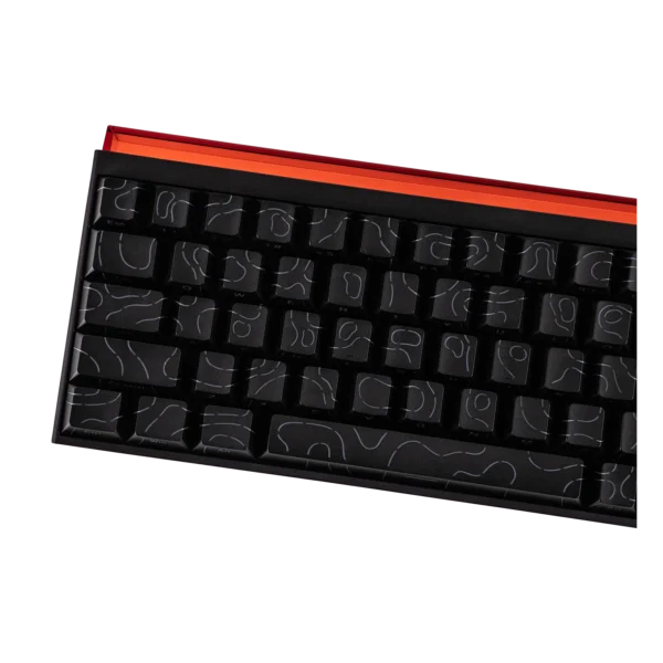 AJAZZ NK68 Mechanical Keyboard Red Switch (Black) - Image 3