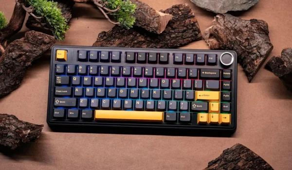 EPOMAKER x AULA F75 Mechanical Keyboard (Thunder Black) - Image 3