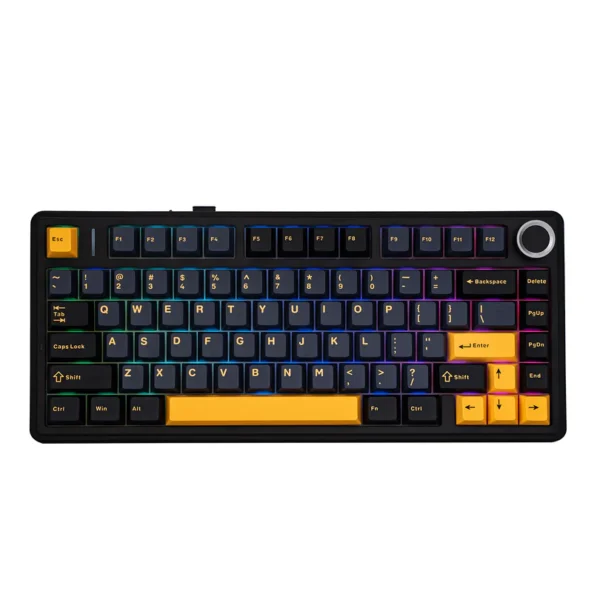 EPOMAKER x AULA F75 Mechanical Keyboard (Thunder Black)
