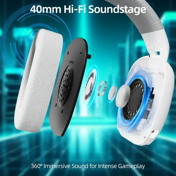 ATTACK SHARK L80 PRO Wireless Gaming Headset - Image 2